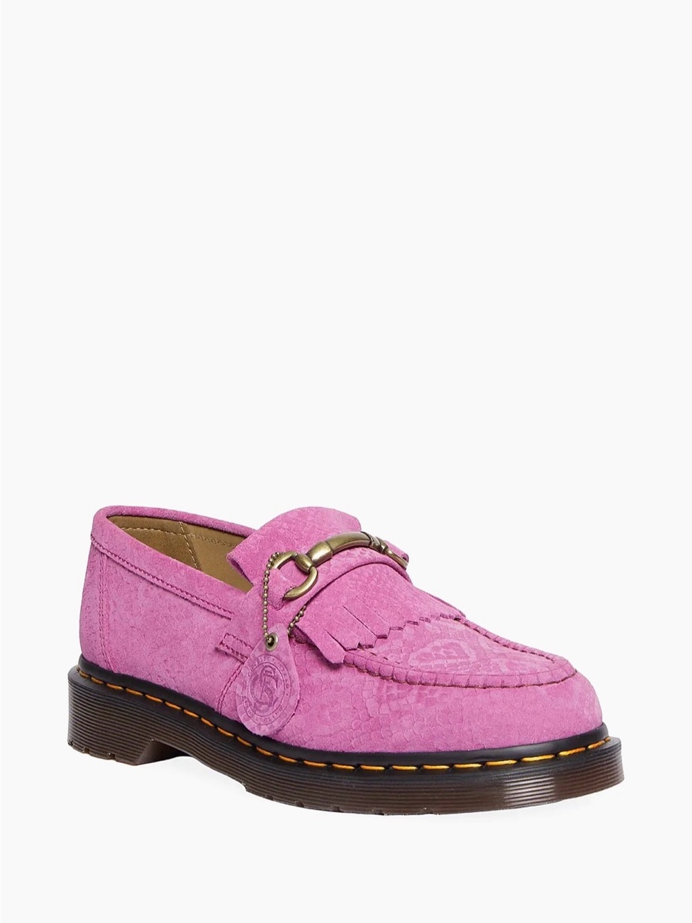 Dr. Martens Suede Adrian Snaffle Loafers with Metal Bit - Picture 6 of 7